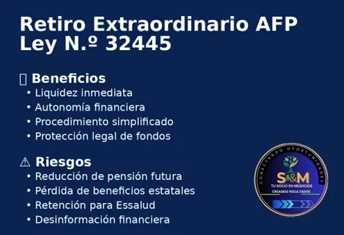 retiro afp oportunidad o riesgo